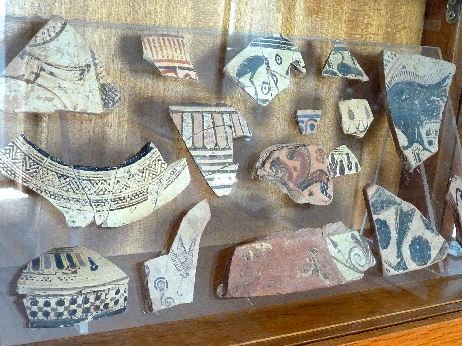 Archaic pottery Museum Chora