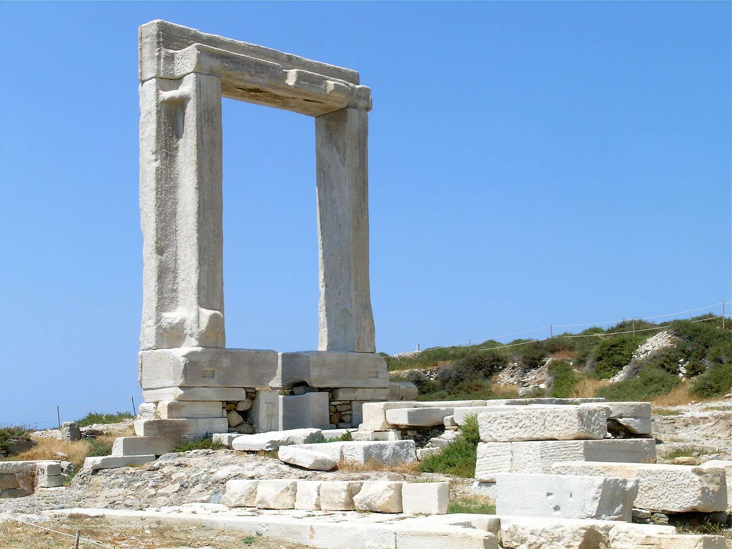 Apollo temple Naxos