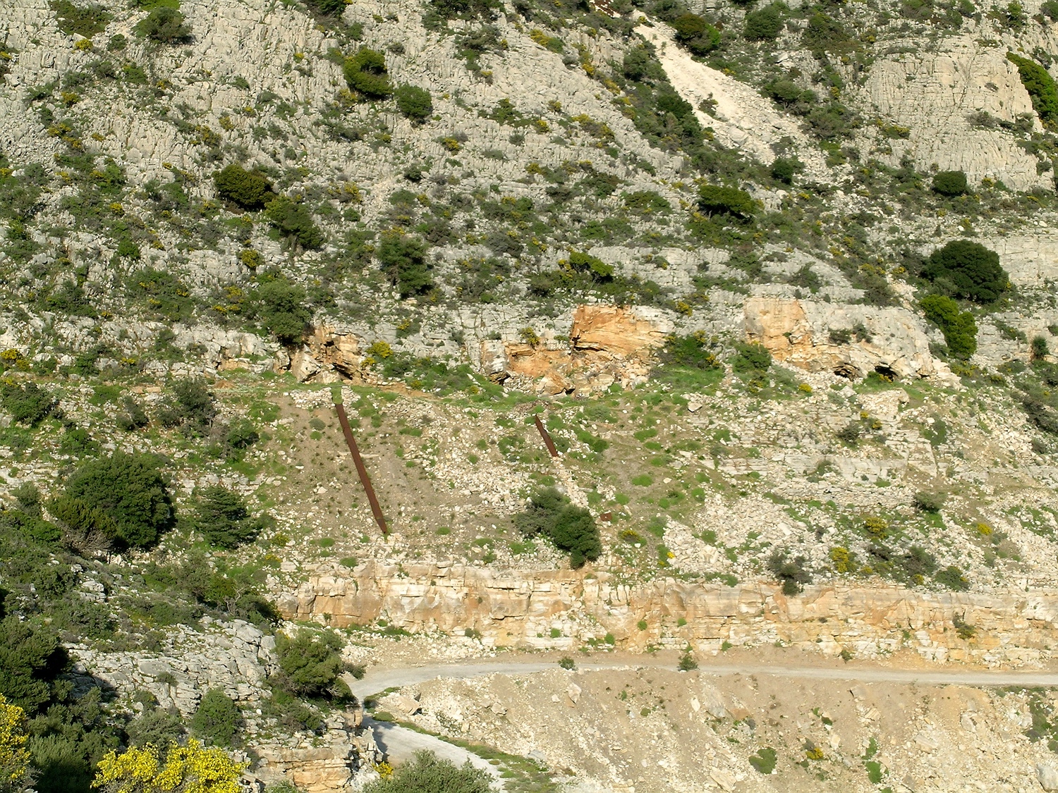 Schmirgelminen bei Apiranthos, Naxos