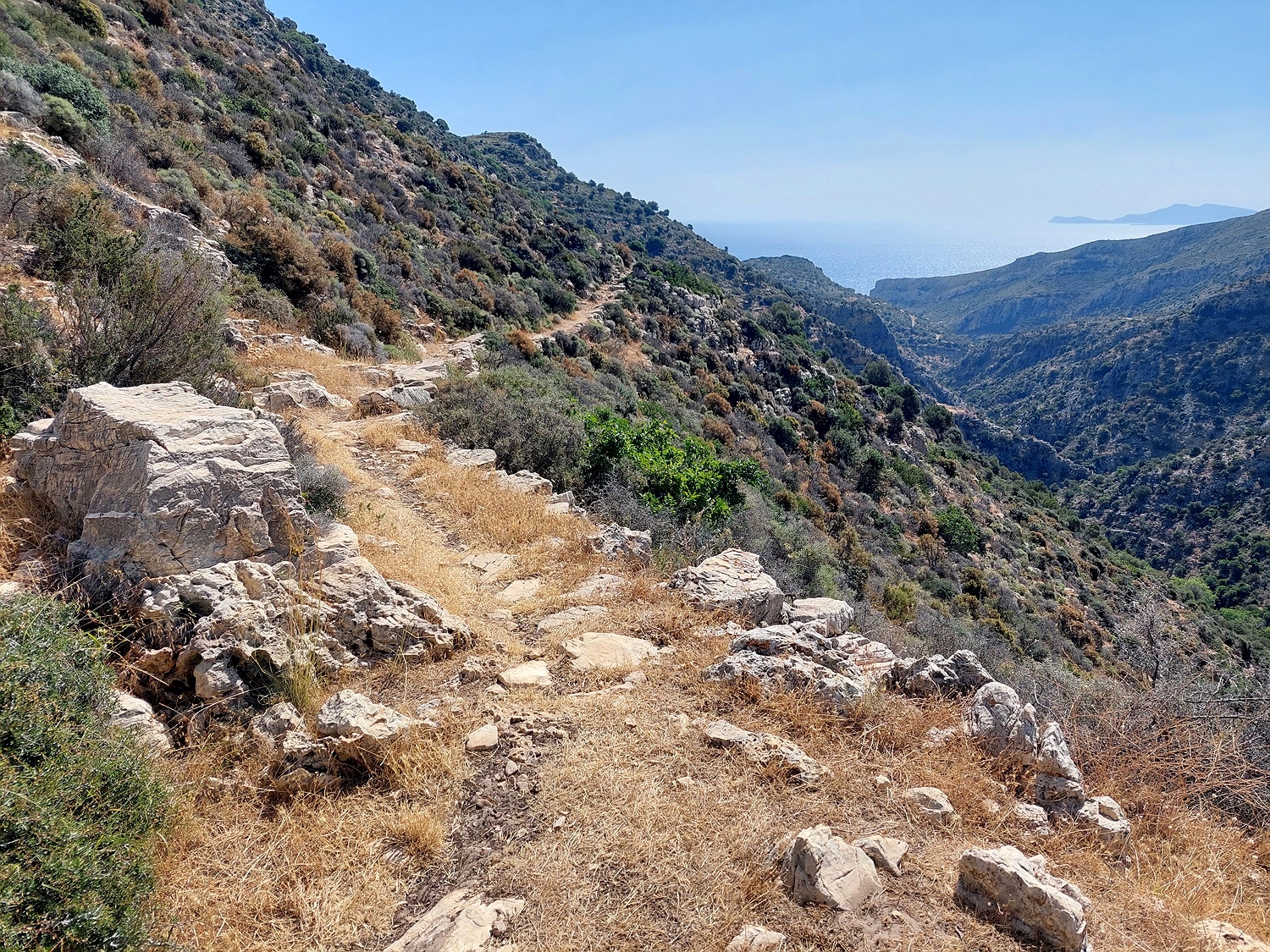 zwischen Koronos und Lionas, Naxos