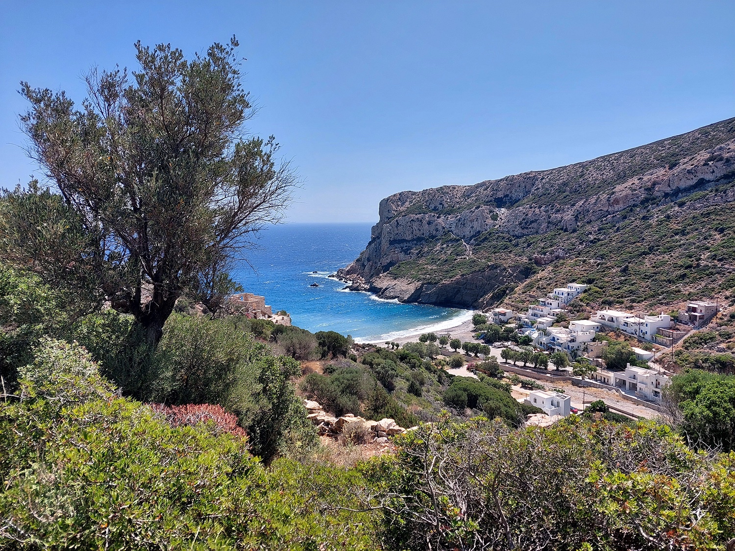 zwischen Koronos und Lionas, Naxos