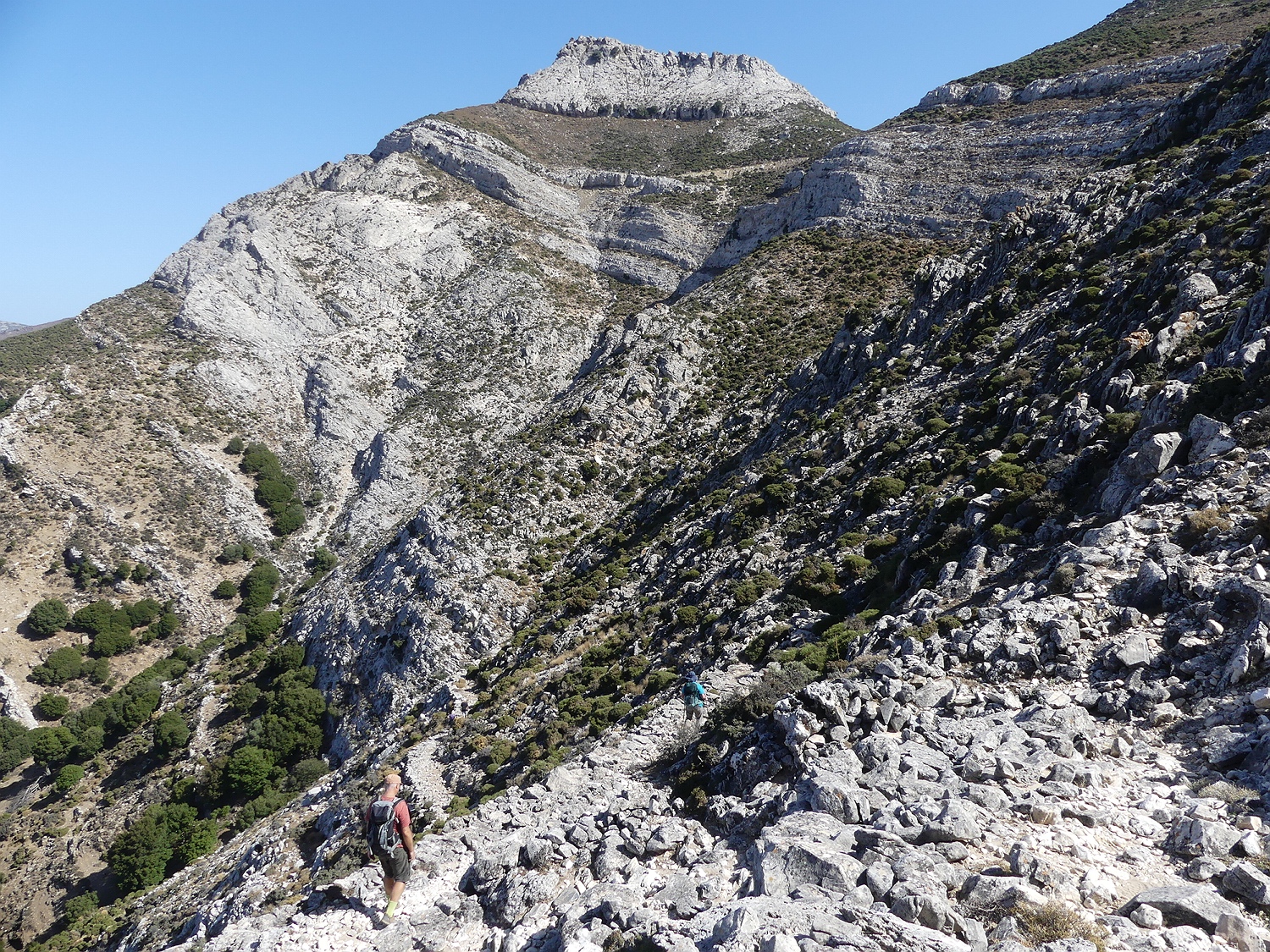 auf der Wanderung um den Fanári bei Apiranthos