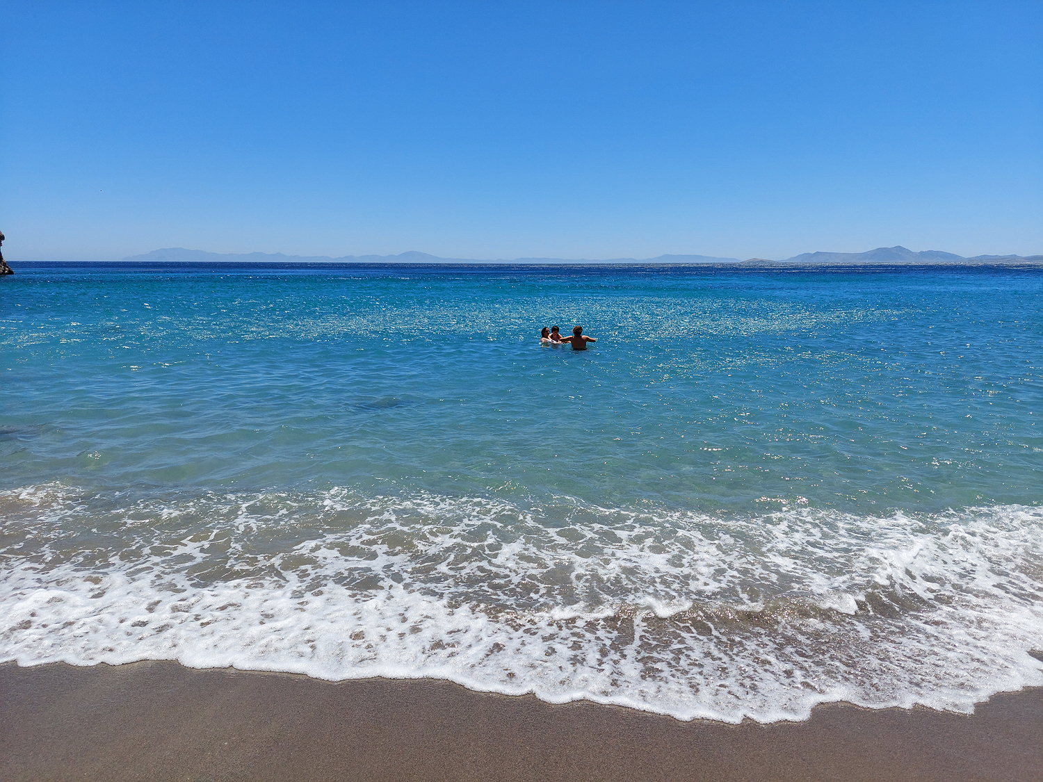 am Strand Chochlakás bei Moutsouna