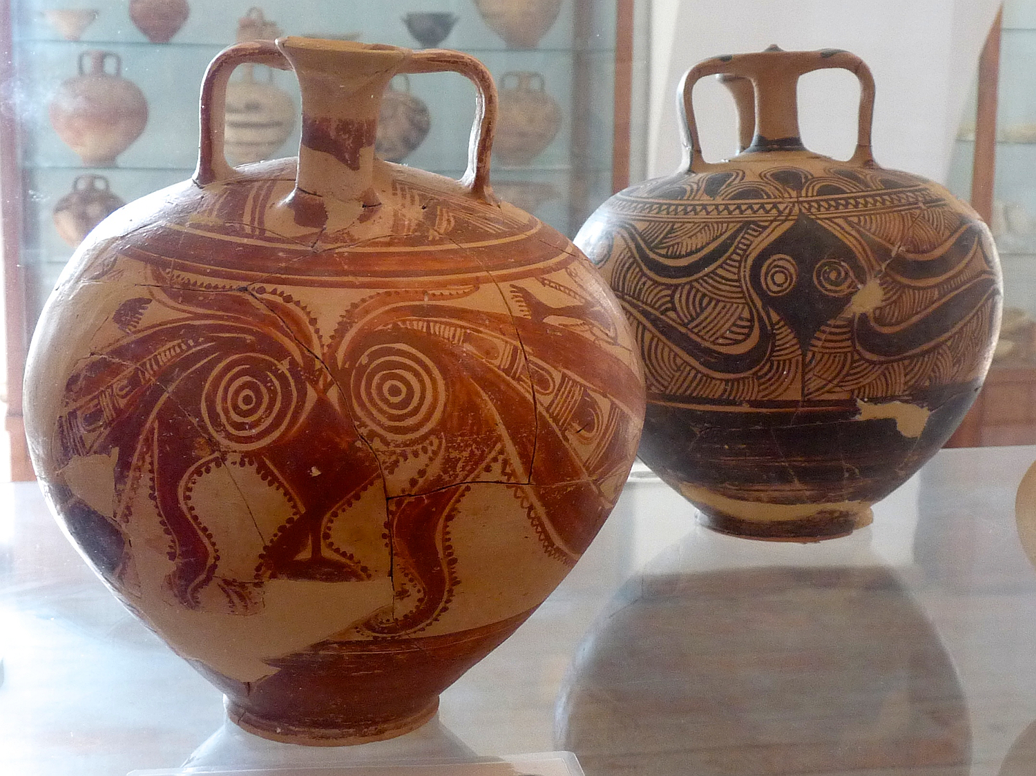 Mycenaean marine style vases, Naxos