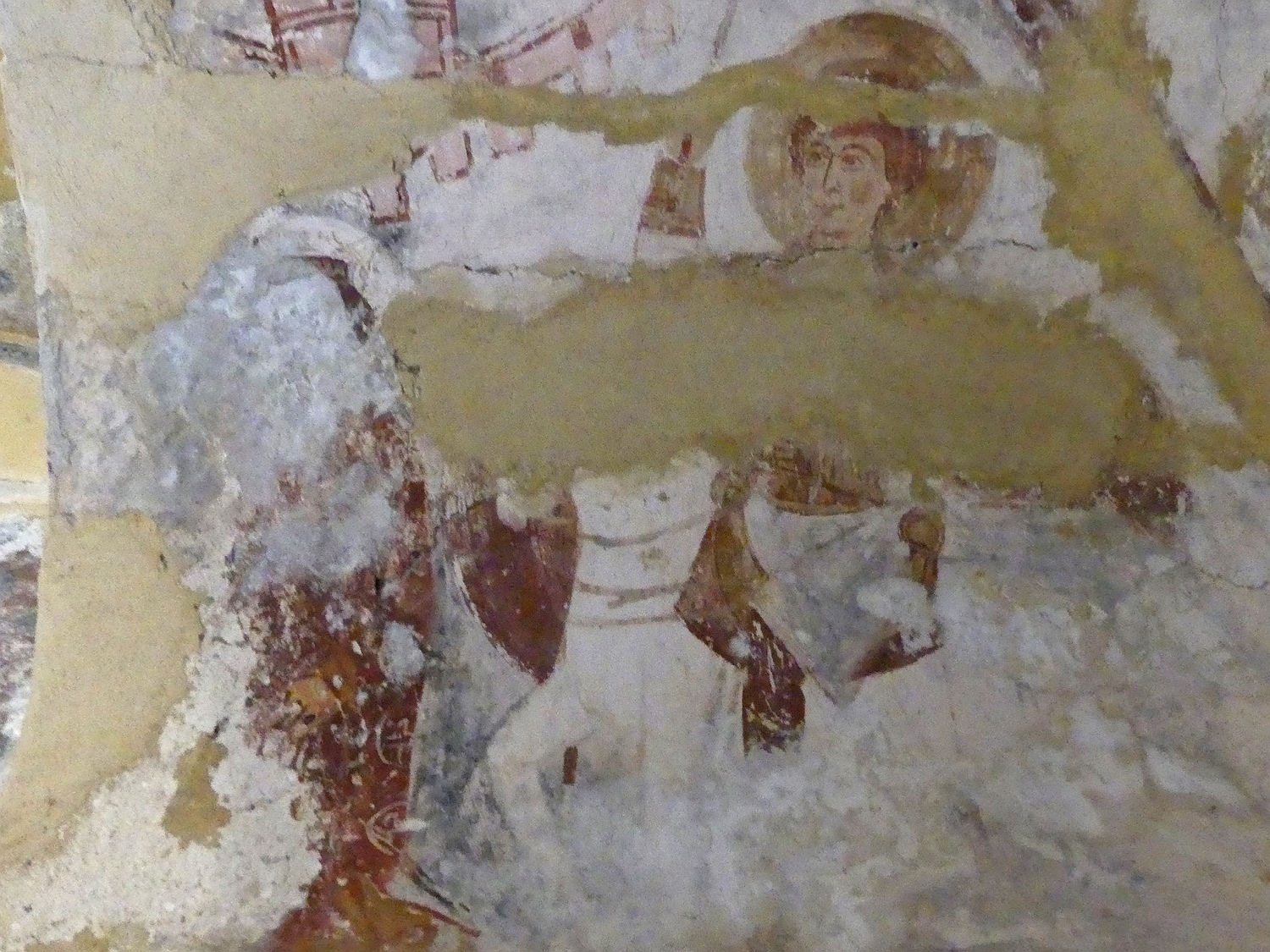 Agios Georgios Diasoritis, wall paintings, Saint George saves the princess